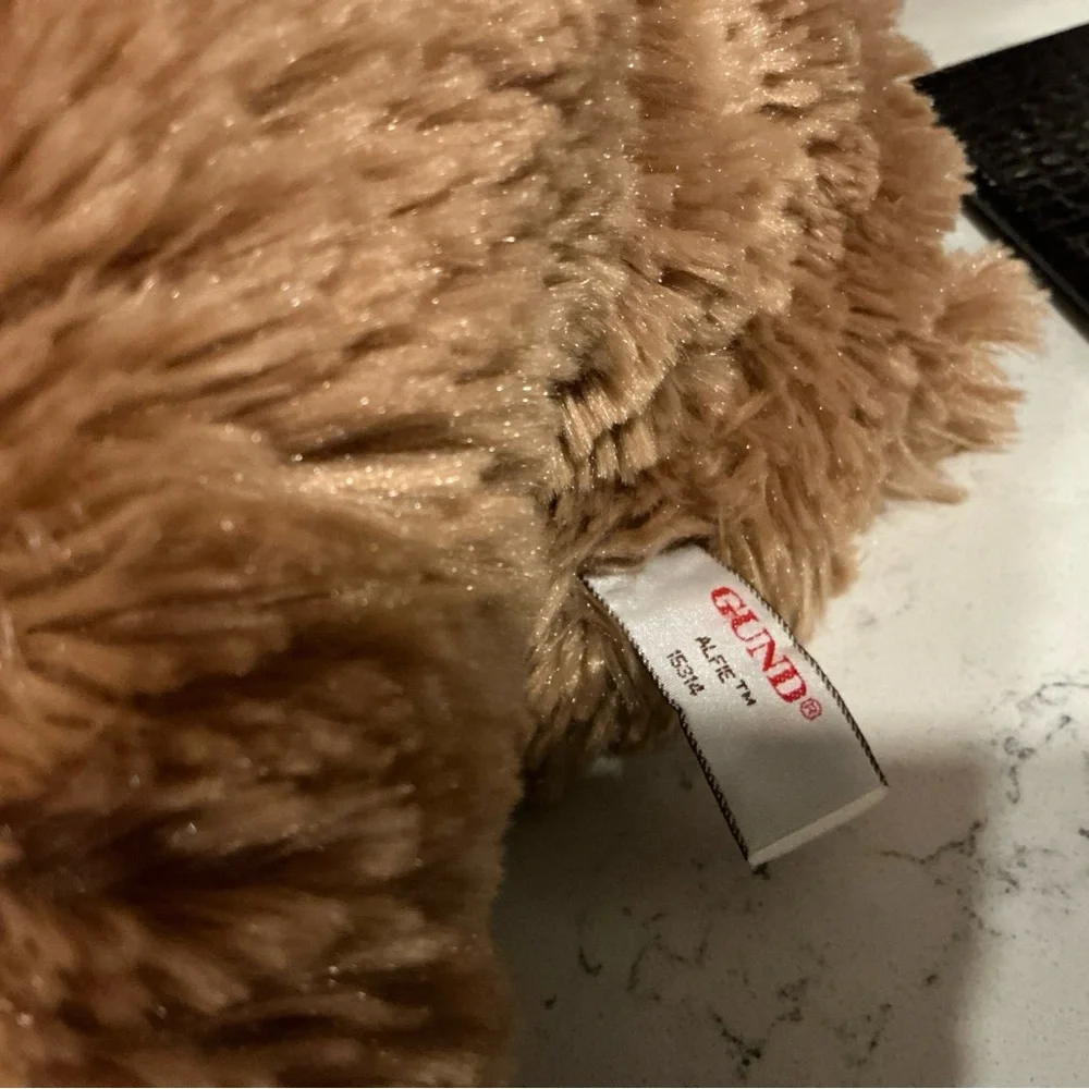 Vintage Grunge huggable teddy bear toy 19 inch